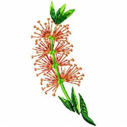 Flowers And Tree Embroidery Design 11 Flowers And Tree Embroidery Design 11